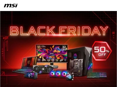 🔥 Le Black Friday est arrivé ! Jusqu’à -50 % sur les produits MSI