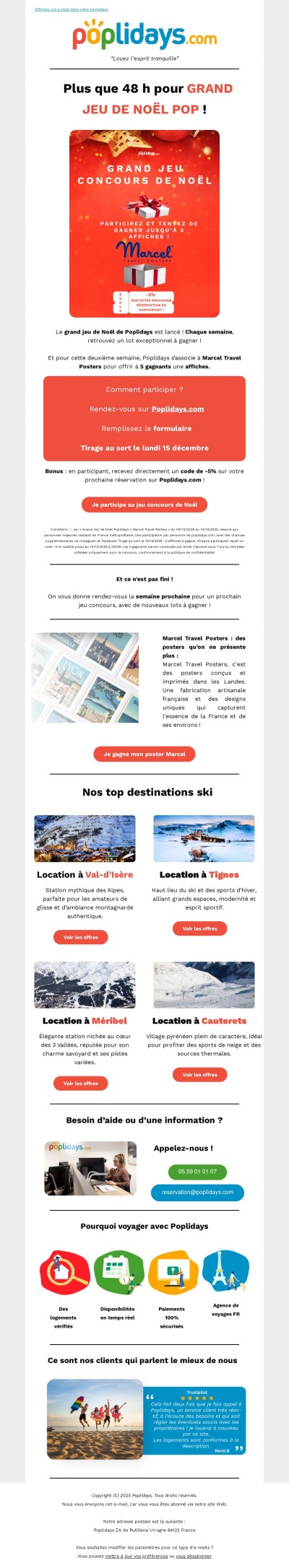 Plus que 48h [JEU CONCOURS] 5 affiches Marcel à gagner !