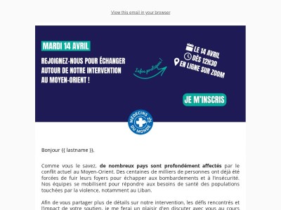 {{ lastname }}, discutons autour de notre intervention au Moyen-Orient le 14 avril !