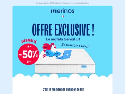 COCORICO 🐓​ Les SOLDES jusqu'à -50% sont là !