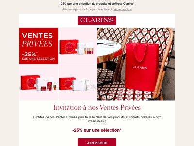 💌 Votre invitation à nos Ventes Privées !