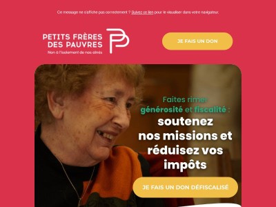 Transformez votre don en réduction d’impôt ✨