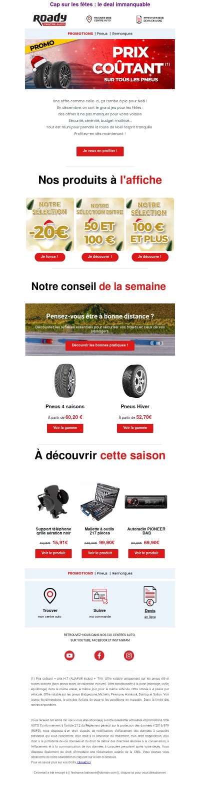 Ho ho ho… une offre qui roule !