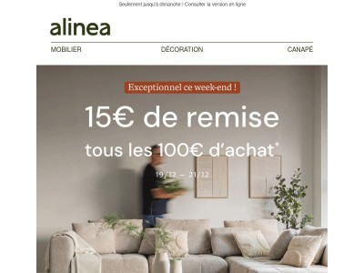 15€ par tranche de 100€ !