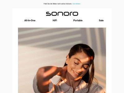 Hörerlebnisse schenken mit sonoro Audiosystemen