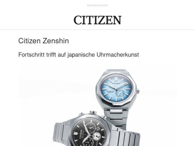 CITIZEN Zenshin – Titan Trifft Fortschritt