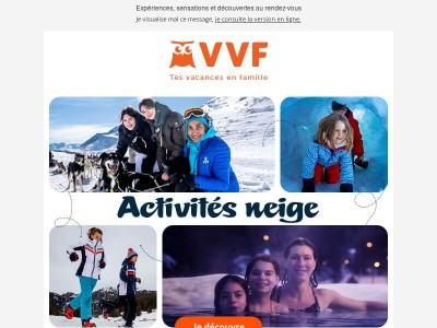 Des activités pour cet hiver !