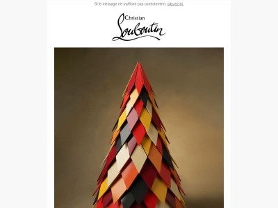 Joyeuses fêtes de la part de Christian Louboutin