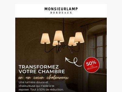 Cette lumière trop forte n’aide peut-être pas ton sommeil.