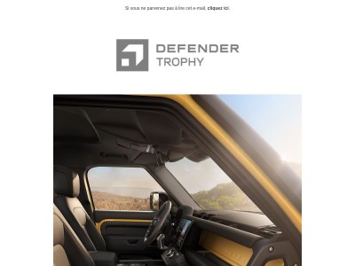 Le Defender Trophy est de retour