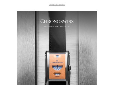 The Watch without Hands: Chronoswiss Neo Digiteur