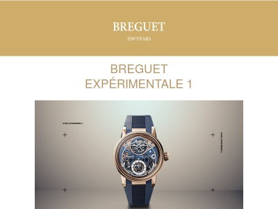 Nouveauté Breguet - Expérimentale 1