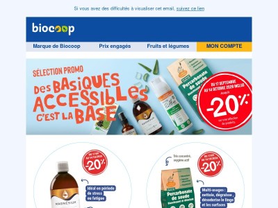 Une sélection promo pour vos produits du quotidien !
