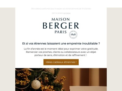 Étrennes : remerciez avec élégance ✨