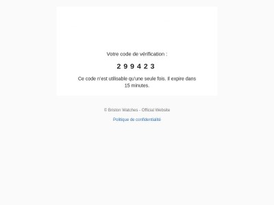 Votre code est : 299423