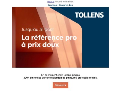 La référence pro à prix doux cet été