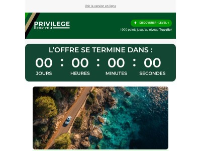 -15% location & 2e conducteur : J-2 🚨