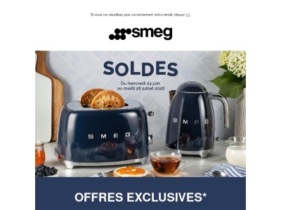 Dernière chance avant la fin des Soldes SMEG