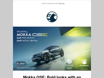 The wait is over. Test drive the new Mokka GSE