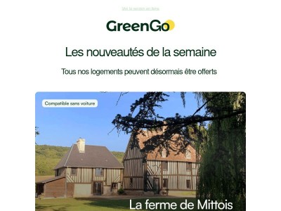 Pépites à -60€/nuit, Gîte cocooning... Les nouveautés 👀