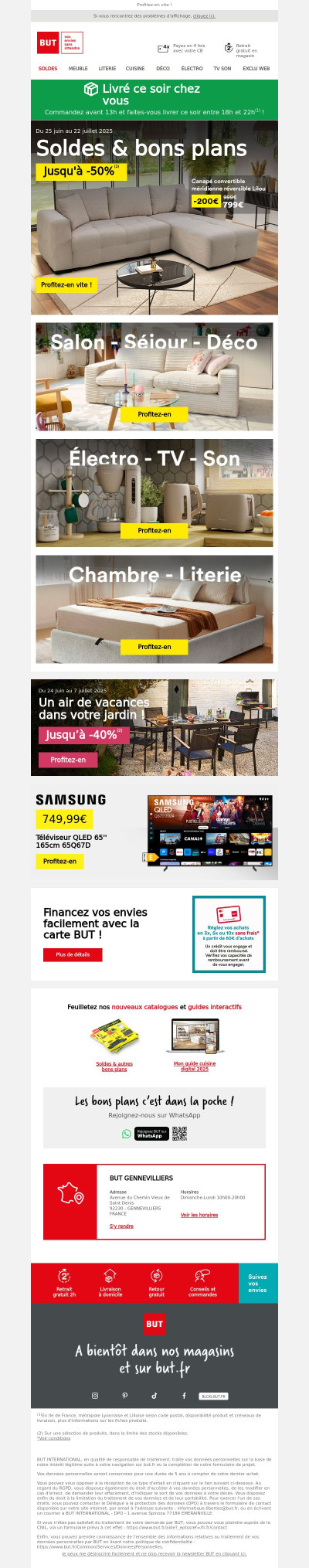 SOLDES : jusqu’à -50%, compte à rebours sur les stocks.