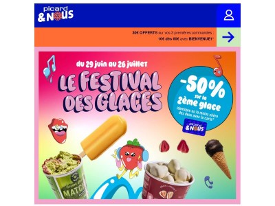 L'offre qui va rafraîchir votre début d'été 🍨❄️