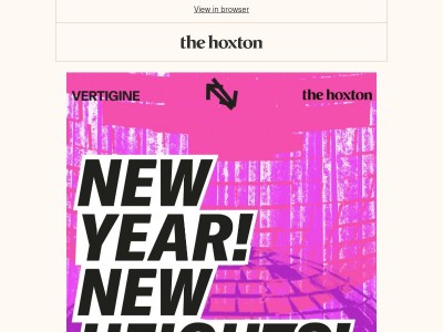 Meet You at The Hoxton for NYE?