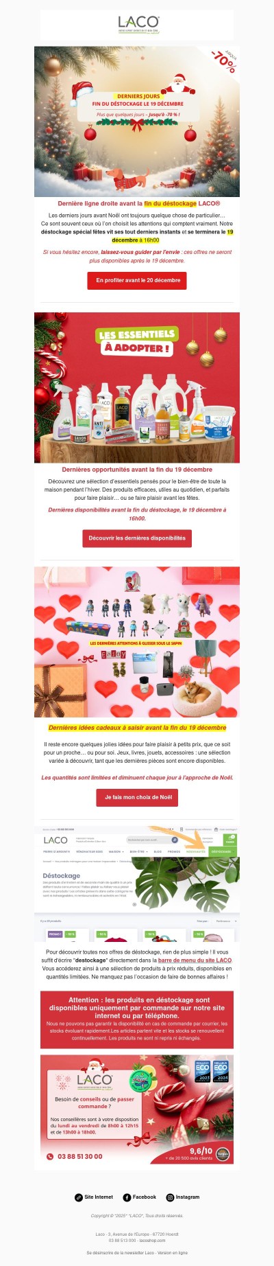 ⏳ Dernières idées cadeaux avant la fin du 19 décembre