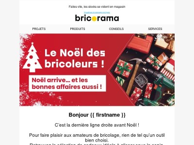 Dernière chance pour faire plaisir aux amateurs de bricolage !