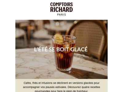 L'été se boit glacé ☀️ Découvrez nos recettes rafraîchissantes


