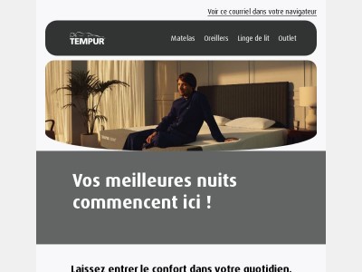 {{ lastname }}, vos meilleures nuits commencent ici ! Jusqu'à - 50 % sur nos matelas reconditionnés.