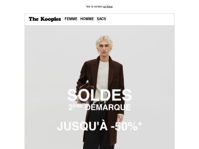 SOLDES | 2ème démarque