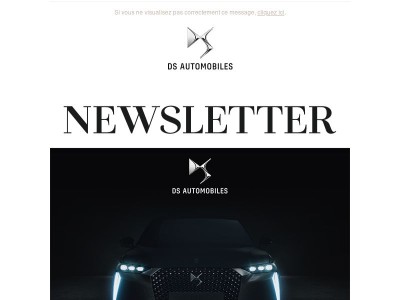 M./Mme {{ lastname }} Découvrez notre nouvelle édition limitée DS PERFORMANCE Line