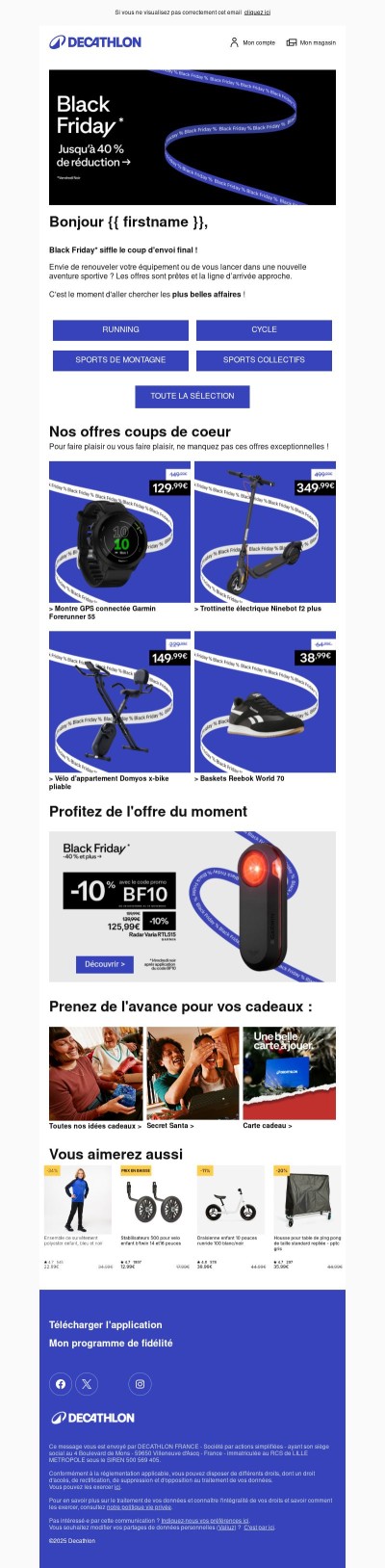 C'est officiellement aujourd'hui  {{ firstname }} ! 🔥