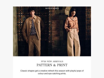 New In | Pattern & Print