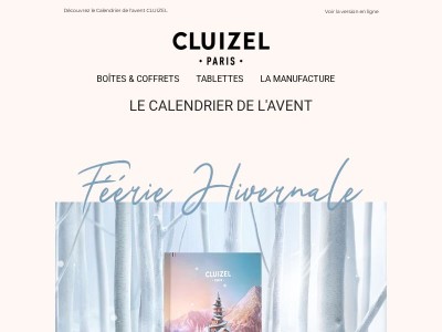 Le Calendrier de l'Avent Féerie Hivernale