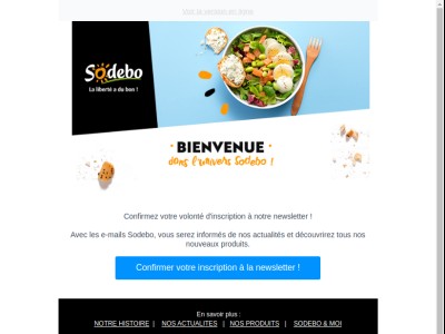 Valider votre inscription à la newsletter