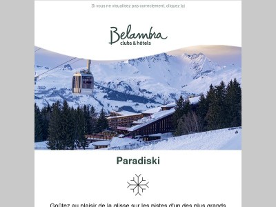 ⛷️ Laissez le charme de Paradiski opérer !