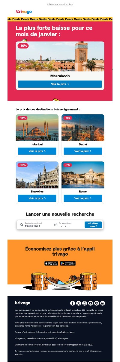 Les baisses de prix du mois de janvier sont là 📉