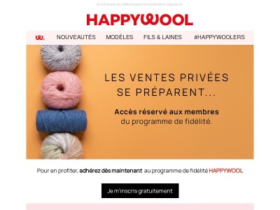 Préparez-vous pour les Ventes Privées !