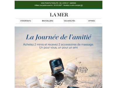 Célébrez la Journée de l'Amitié avec un cadeau pour deux