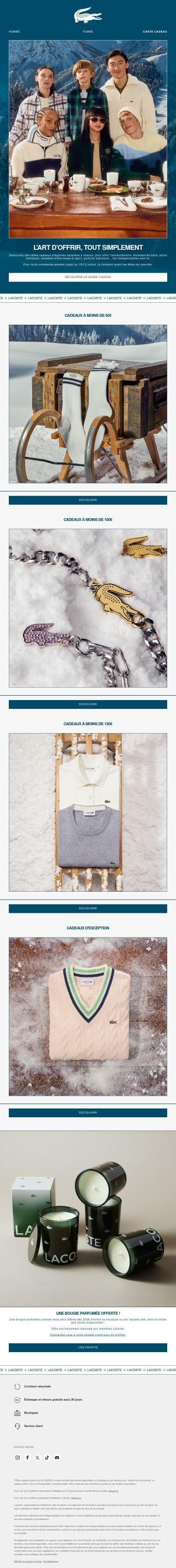 Petites et grandes attentions