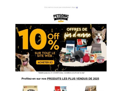 Nous terminons l’année avec -10 % sur tout le site 🎉