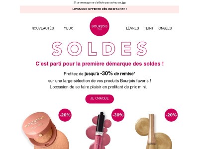 Les soldes Bourjois ont commencé ! 🤩