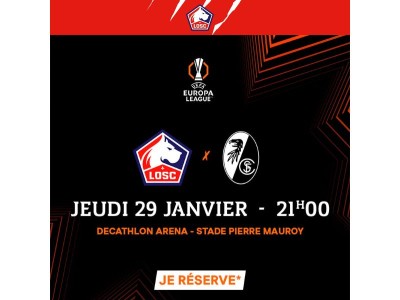 🚨 LOSC-Fribourg : la billetterie grand public est ouverte
