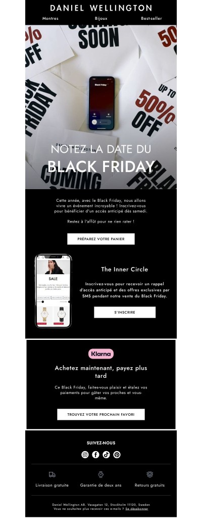 C'est bientôt le Black Friday !