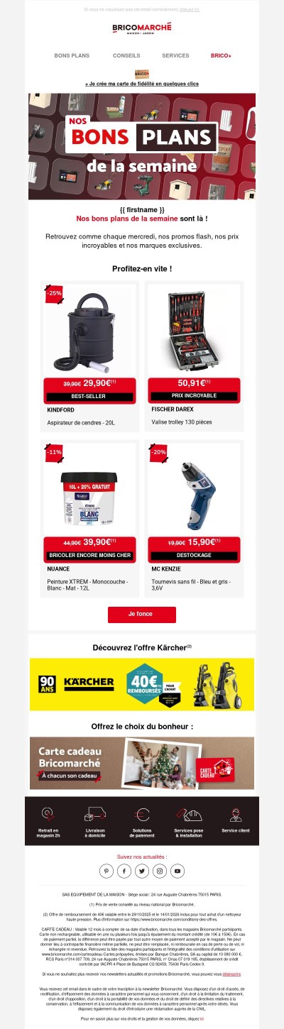 ✨ Nos Bons Plans de la Semaine illuminent vos projets !