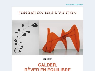 Découvrez dès à présent l'exposition « Calder. Rêver en équilibre » !