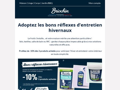 -10% pour un intérieur sain