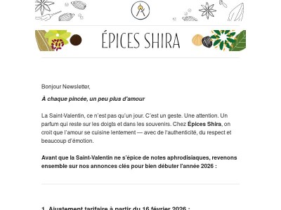 À chaque pincée, un peu plus d'amour 💌🌶️